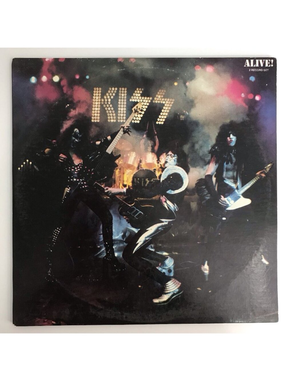 Kiss Alive! Casablanca 2x LP Vinyl NBLP 7020 Record 1975 Gatefold